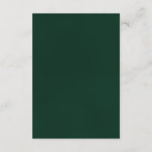 山素朴と松の結婚詳細QRコード エンクロージャーカード (裏面)