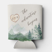 山素朴の冒険が結婚式の引き出物 缶クーラー (裏面)