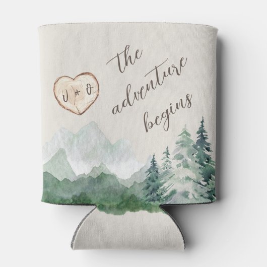 山素朴の冒険が結婚式の引き出物 缶クーラー (裏面)