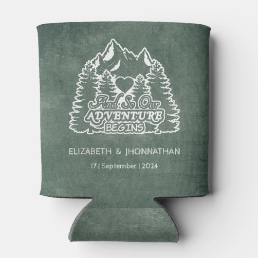 山素朴の冒険が緑の結婚冒険 缶クーラー (裏面)