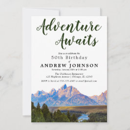 山素朴の冒険が誕生日パーティーを待つ 招待状