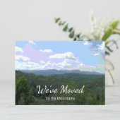 山素朴の写真の新しい自宅住所の変更 案内状 (スタンド正面)