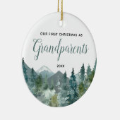 山素朴の初めてのクリスマス セラミックオーナメント (右)