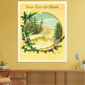 山素朴の景色 キャンバスプリント (インサイチュ (リビング))