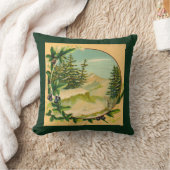 山素朴の景色 クッション (ブランケット)