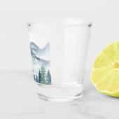 山素朴の森の水の色結婚の形見 ショットグラス (右)