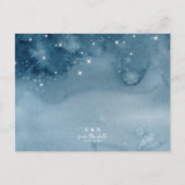 山素朴の結婚予算は日付カードを保存 ポストカード (裏面)