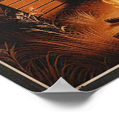 山素朴の荒野のポスター ポスター (角)