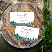 山素朴の赤ちゃんシャワーおむつデッフルカード エンクロージャーカード