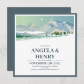 山素朴の風景が日を救う 招待状 (正面/裏面)