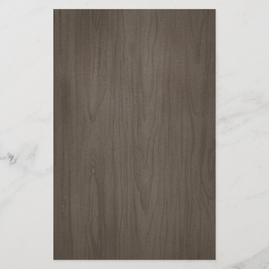 山素朴エレガント松の結婚メニューカード (裏面)