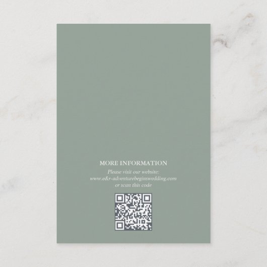 山素朴山秋アドベンチャー結婚ズ詳細 エンクロージャーカード (裏面)