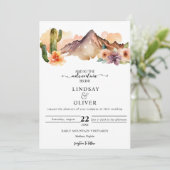 山素朴山 |砂漠結婚の 招待状 (スタンド正面)