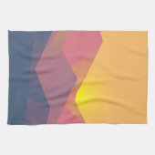 山素朴形極小主義 キッチンタオル (横)