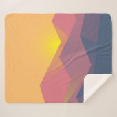 山素朴形極小主義 シェルパブランケット (正面(横))