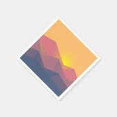 山素朴形極小主義 スタンダードカクテルナプキン (角)