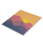 山素朴形極小主義 タイル (側面)