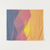 山素朴形極小主義 タペストリー (正面(横))