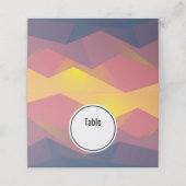 山素朴形極小主義 プレイスカード (外部開封)