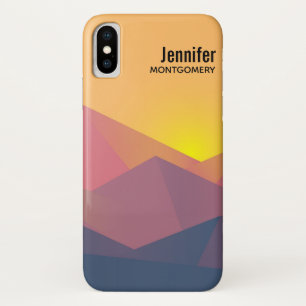山素朴形極小主義 iPhone X ケース