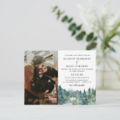 山素朴林のはが結婚き写真 ポストカード (スタンド正面)