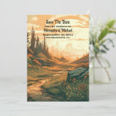 山素朴林エバーグリーン結婚ズ セーブザデート (スタンド正面)