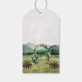 山素朴林 | 結婚感謝 ギフトタグ (裏面)