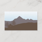 山素朴水色の結婚座席表 プレイスカード (裏面)