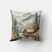 山素朴水色 クッション (裏面)