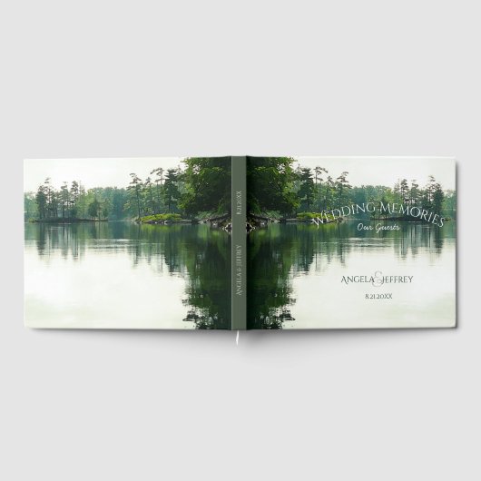 山素朴湖結婚のゲストの思い出 ゲストブック (全面)