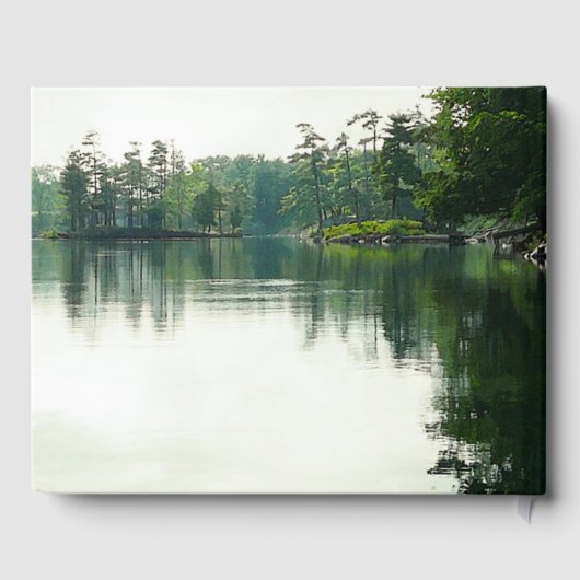 山素朴湖結婚のゲストの思い出 ゲストブック (裏面)