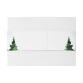 山素朴結婚の 招待状ベリーバンド (裏面例)