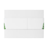 山素朴結婚の 招待状ベリーバンド (裏面例)