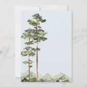 山素朴結婚の 招待状 (裏面)