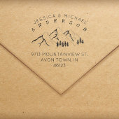 山素朴群結婚したカップル差出人住所 ラバースタンプ