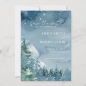 山素朴色ダークダスティブルーウォーター セーブザデート (正面)