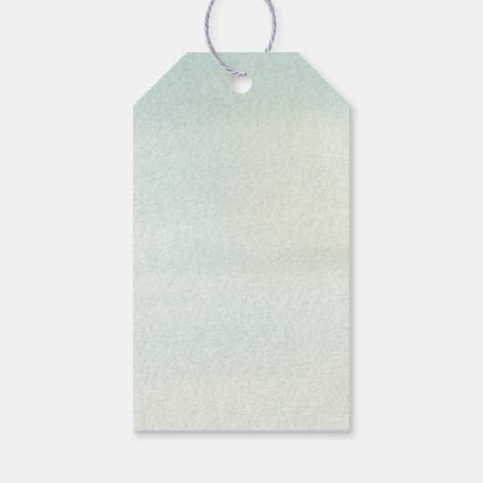 山素朴野外テーマ森林林の恩恵 ギフトタグ (裏面)