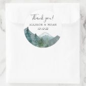 山素朴野外テーマ森林林の恩恵 ラウンドシール (バッグ)