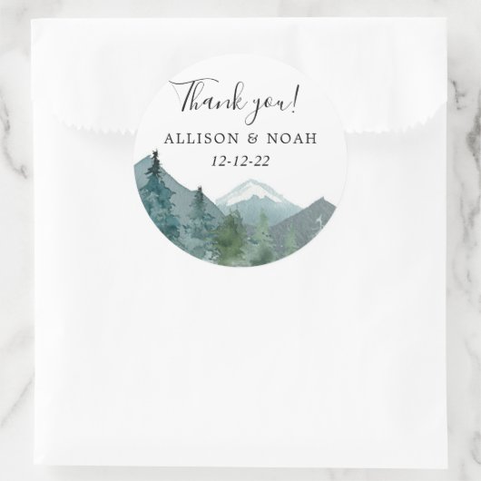 山素朴野外テーマ森林林の恩恵 ラウンドシール (バッグ)