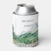 山素朴野花 |ボホ結婚ーの 缶クーラー (缶正面)