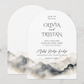 山素朴 招待状 (正面/裏面)