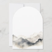 山素朴 招待状 (裏面)