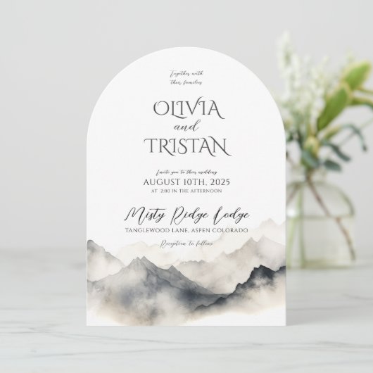 山素朴 招待状 (スタンド正面)