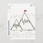 山絵はがき ポストカード (正面/裏面)