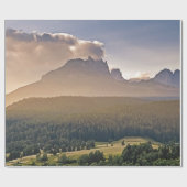 山絵を描包み紙 ラッピングペーパー (フラット)