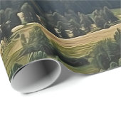 山絵を描包み紙 ラッピングペーパー (ロールコーナー)