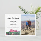 山絵を描婚約写真の保存日付 セーブザデート (スタンド正面)