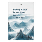 山絵画のインスパイア引用文名を追加 ミニクリップボード (裏面)