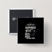 山羊が好きで幸せになれ買ない 缶バッジ (正面&裏面)