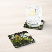 山羊とベビー抽象芸術印象派 コースター (右側)